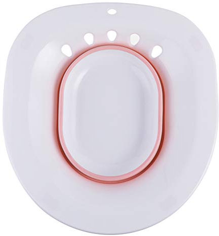 Sitzbad, Faltbare Toilettensitz, Wunden, Hämorrhoiden, Toilettensitz über der Toilette, Wunden nach der Geburt, Schwangere Hämorrhoiden.