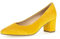 Gabor Fashion Pumps in Übergrößen Gelb 61.450.13 große Damenschuhe, Größe:42.5