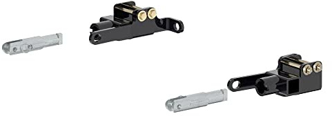 CURT 70141 Custom Tow Bar Base Plate Brackets for Dinghy Towing, Fits Select GMC Sierra, Chevrolet Silverado 1500