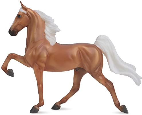 Breyer Horses Freedom Series Palomino Saddlebred | Horse Toy | 9.75 x 7 | 1:12 Scale | Model #1055