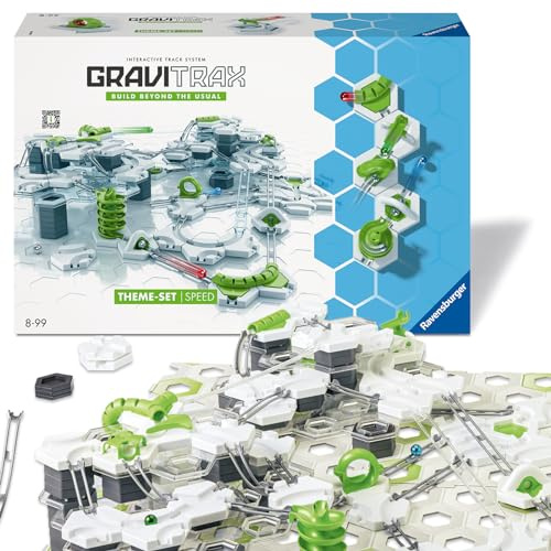 Ravensburger - GraviTrax - Speed Starter Set (185 Pieces) - Marble Run - Creative Construction Toy - Build-Your-Own Marble Track - Ages 8 and Up
