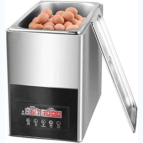 Hervidor de Huevos, cocedor de Huevos eléctrico automático Inteligente, cocine fácilmente 50 Huevos pasados por Agua o Huevos Duros, Uso Comercial.