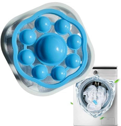 Bolsa de red de filtro de pelusa para lavadora, atrapador de pelo para lavandería, máquina de lavado altamente absorbente, elimina a fondo las pelusas y otras de la ropa