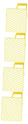 DIYEAH 4 Pezzi Plastica per Secchio Vernice con Rete Filtro per Vernice Design Rete per Distribuzione Uniforme e Applicazione Liscia Accessorio Resistente per Secchi e Vaschette Pittura