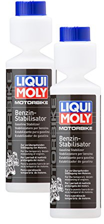 2 x Liqui Moly 3041 Motore Bike Stabilizzatore per Benzina 2/4t 250 ML