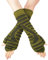 PUREWONDER Damen Armstulpen Pulswärmer Handstulpen hw23 Grün
