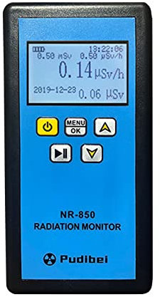DEWIN EMF-Messgerät, tragbarer Nuklearstrahlungsdetektor, LCD-Display, Haushalt, radioaktiver Tester, Geigerzähler(NR-850)