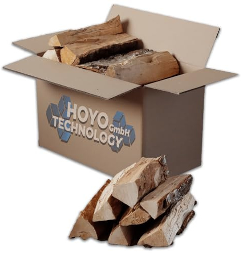 30 Kg Kaminholz Birke Brennholz Feuerholz Grillholz trocken 33 cm Länge