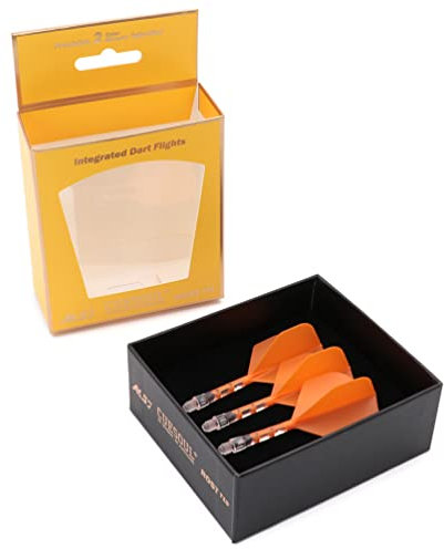CUESOUL ROST T19 integrierter Dartschaft und Flight, große Standardform, 3er-Set