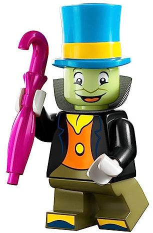 LEGO Minifigures Disney 100 - Scegli 1 di 18 diverse figure 71038 (Jiminy Cricket con ombrello)