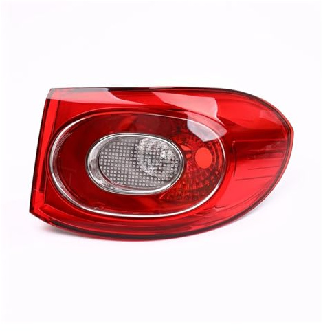 Bakljus För VW För Tiguan 2010 2011 2012 Bromsljus Bakre stötfångare Bromslampa Vrid för signalljus(Outer right)