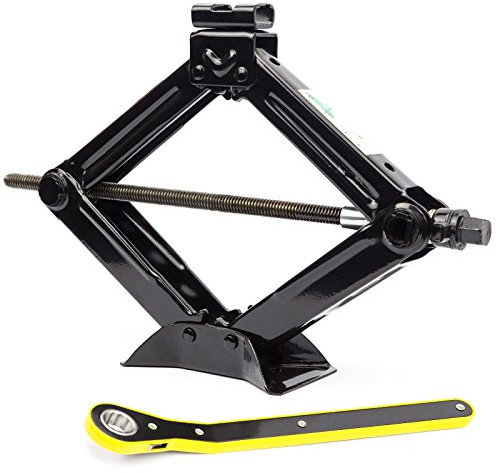 Scherenwagenheber 1500kg, 1,5T, 115-370 für PKW SUV MPV Wagenheber Rangierwagenheber Heber mit Ratsche, Radmutternschlüssel, Aufbewahrungstasche Auto SN3555