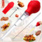 tris Carne di Siringa di Tacchino Baster, Utensils Acciaio Inox Turchia Baster, Turchia Baster Set, per Barbecue, Pancetta, Carne Affumicata, Braciole di Maiale, Pollo, Capesante