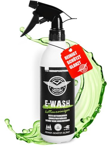 WINX Kettenreiniger Fahrradkette Flüssig 500 ml – Professioneller Antriebsreiniger für aller Fahrradtypen, Verbessert Fahreigenschaften - Universeller Kettenreiniger Motorrad – Fahrrad Kettenreiniger