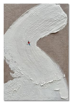 Limiyer Art Minimalist Art Oil Painting Modern Abstract Art Oil Painting Home Office Corridor Wall Decoration 36x24 inches
