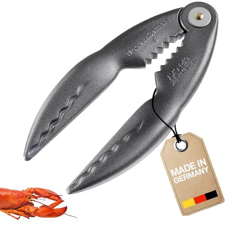 Westmark Schiaccia Chele Cracky Black Edition, Pinza per aragosta per aragoste, granchi e frutti di mare, Antracite