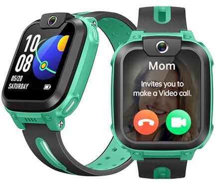 imoo Z1 Kids Smart watch, Video Calls, GPS, SIM, SOS, IPX8, Secure System | HD Video Call, VoLTE, Chat, GPS Tracking, SIM Supported, SOS Emergency, Camera, Class Mode, Secure System