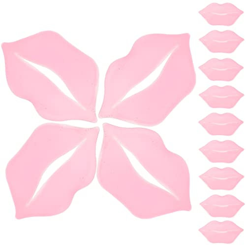 WEKADRIN 30stücke Teiliges Exfolierende Feuchtigkeitsspendende Lippenmasken Pflegende Hautpflege Gel-lip-masken Sanfte Lippenpflege Für Trockene Rissige Lippen Kompakt Für Zuhause Und Reise