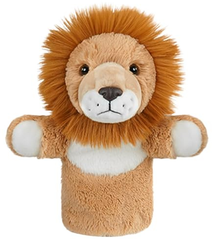 Burattini A Mano Animali Per Bambini,Peluche Leone Giraffa Giocattoli Per Narrazione | Per Pupazzi Da Racconto,Per Bambini Genitori Educatori Asili Classe Della Storia Gioco Al Coperto