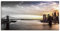 ARTLAND Wanddeko Leinwand Bilder Wandbild 100x50 cm New York Skyline USA Amerika Stadt Brooklyn Bridge Panorama S6FB