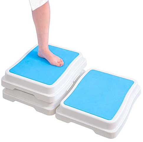 wefaner Stapelbare rutschfeste Trittstufen für Badewannen