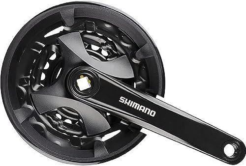 Shimano Unisex – Erwachsene FC-MT101 Kettenradgarnitur, Schwarz, Einheitsgröße