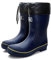 Jesindr Stivali Gomma Uomo, Pioggia Antiscivolo Adulto Antinfortunistica Stivali, Leggere Comodeda Esterno Scarpe da Giardino, Blu Giallo, 43 EU