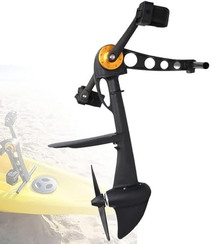 COYEUX Aufblasbarer Paddle-Board-Motor, Angelboot-Antriebsgerät, kann schnell installiert Werden, geeignet für Kajak, Fischerboot-Pedalantrieb
