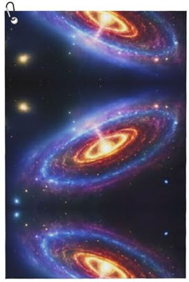 SSIMOO Serviette de golf à usage général, accessoire de golf personnalisé pour homme, absorbant et polyvalent