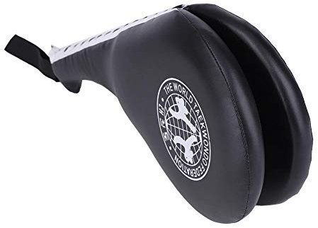 Keenso Taekwondo Handpratze, Pad Taekwondo Boxen Training Handpratze Double Kicking Pad für Taekwondo Kickboxen Boxen Taekwondo