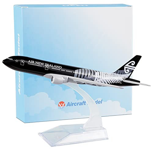 Busyflies Diecast Airplane Model 16cm 1:400 Air New Zealand Boeing 777 Model Metal Plane for Kids