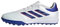 adidas Unisex COPA Pure II League Football Boots Turf Fußballschuhe, Cloud White/Lucid Blue/Solar Red, 43 1/3 EU