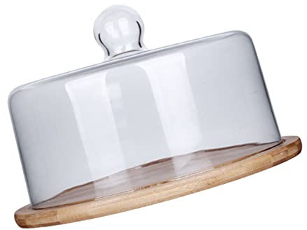 Zerodeko Cubierta Protectora para Postres Platos para Tartas Cubierta Decorativa para Alimentos Segura para Uso en La Cocina