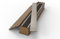 Selbstklebende Holz-Lamellen aus MDF in Grau mit robuster Laminatoberfläche (3×50×500 mm) – Perfekte für DIY-Wandverkleidungen, kreative Dekorationen, Möbel und stilvolle Akzentwände (12)