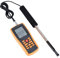 Digital Anemometer LCD Portable Digital Hot Wire Windgeschwindigkeit Temperaturanzeige Anemometer GM8903 mit Handbuch und Sensor für Windsurfen Drachenfliegen Segeln Surfen Angeln