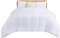 Utopia Bedding Bettdecke 140 x 200 cm, Ganzjahresbettdecke 280 GSM Füllung, Mikrofaser Steppdecke (weiß)