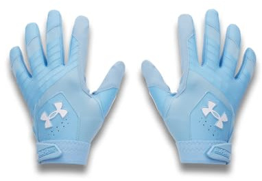 Under Armour Men's Clean Up Baseball Gloves, (465) Horizon Blue/Horizon Blue/White, X-Large