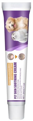 Sghtil Creme für die Haut von Hunden, Pflegecreme für die Tierhaut | Repair Feuchtigkeitscreme für trockene Haut | Sanfte Nährstoffe, beruhigende Hautcreme, Feuchtigkeitszusatz