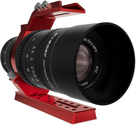 Svbony SV555 APO 54mm Astrofotografie-Teleskop, f/4,5 Vollformat-Teleskopkamera Objektiv, Manuelle Blendeneinstellung, Integrierter Flattener, für Deep-Sky-Astrofotografie, Neues Upgrade