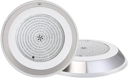 Luz de piscina de pared de acero inoxidable 316, impermeable IP68, color único, RGB con control remoto, luces subacuáticas, característica del agua, 1 pieza(RGB Internal control,531Leds DC12V)