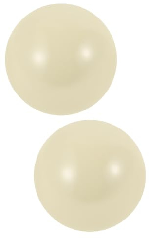 SEWACC 2 Bolas de Bochas de Resina de 57mm Resistentes al Desgaste y Portátiles para Juegos al Aire Libre en Césped y Reuniones Familiares