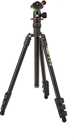 3 Legged Thing Punks Patti Magnesium Alloy Flip Lock Tripod - Adjustable, Multi-use Camera Tripod for Everyday Photography (PATTIBLACK)