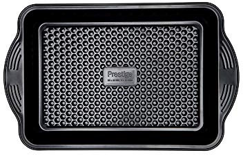 Prestige Aerolift Roasting Tray Non Stick, Dishwasher Safe Oven Tray with Large Handles, Durable Carbon Steel Roasting Tin, 33 x 23 x 5 cm, 9 x 13