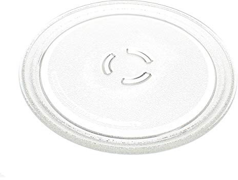 sparefixd 28cm Glass Turntable Plate to Fit Whirlpool Microwave