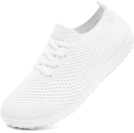 Barfotaskor dam löparskor sneakers skor sportskor dam bekväma slip-on sneakers träningsskor löparskor för gator lätta andningsbara mjuka halkfria skor