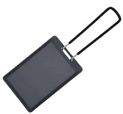 Bärbar ultraliten non-stick grillpanna for utomhuscamping, bakpanna med avtagbart handtag, hållbara lätta lägerkokkärl for matlagning av äggstek /623(1PCS)
