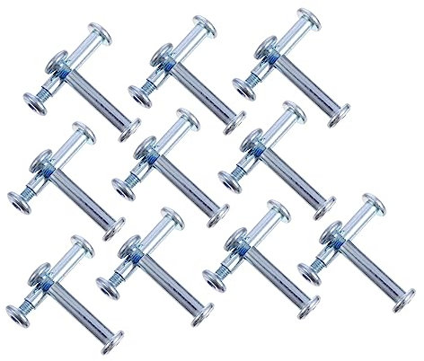 Vite per Pattini in Acciaio Inox, 31mm, 20 Pezzi, Argento