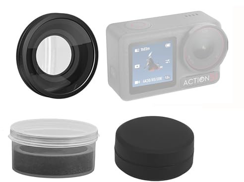 Lente convertidora gran angular para DJI Osmo Action 5 Pro View, accesorio expandible con filtro externo