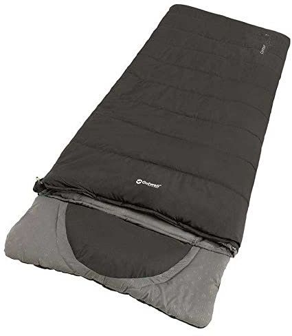 Outwell Camping Zubehör Schlafsack, Midnight Black, Links