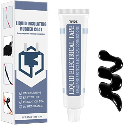 Hochtemperatur-Silikon, 30 ml, wasserfester, flüssiger Isolierkleber, elektronischer Hochtemperatur-Dichtstoff, Superkleber für Sensoren, Heizungen und Leiterplatten